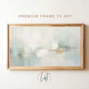 Samsung Frame TV Art Neutral Abstract, Frame TV Artwork Soft Neutral Tones, Neutral Frame TV Art, Abstract Neutral Decor, Abstract Tv Art