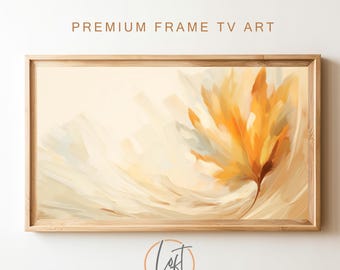 水彩カボチャ Samsung フレーム TV アート、感謝祭 (デジタル