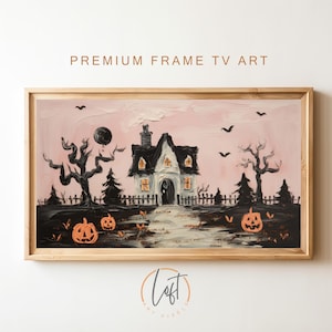Frame TV Art Halloween ~ Art for Tv 4K ~ Frame Tv Art  ~ Frame Tv Halloween Cottage Samsung Frame TV Art Digital Download