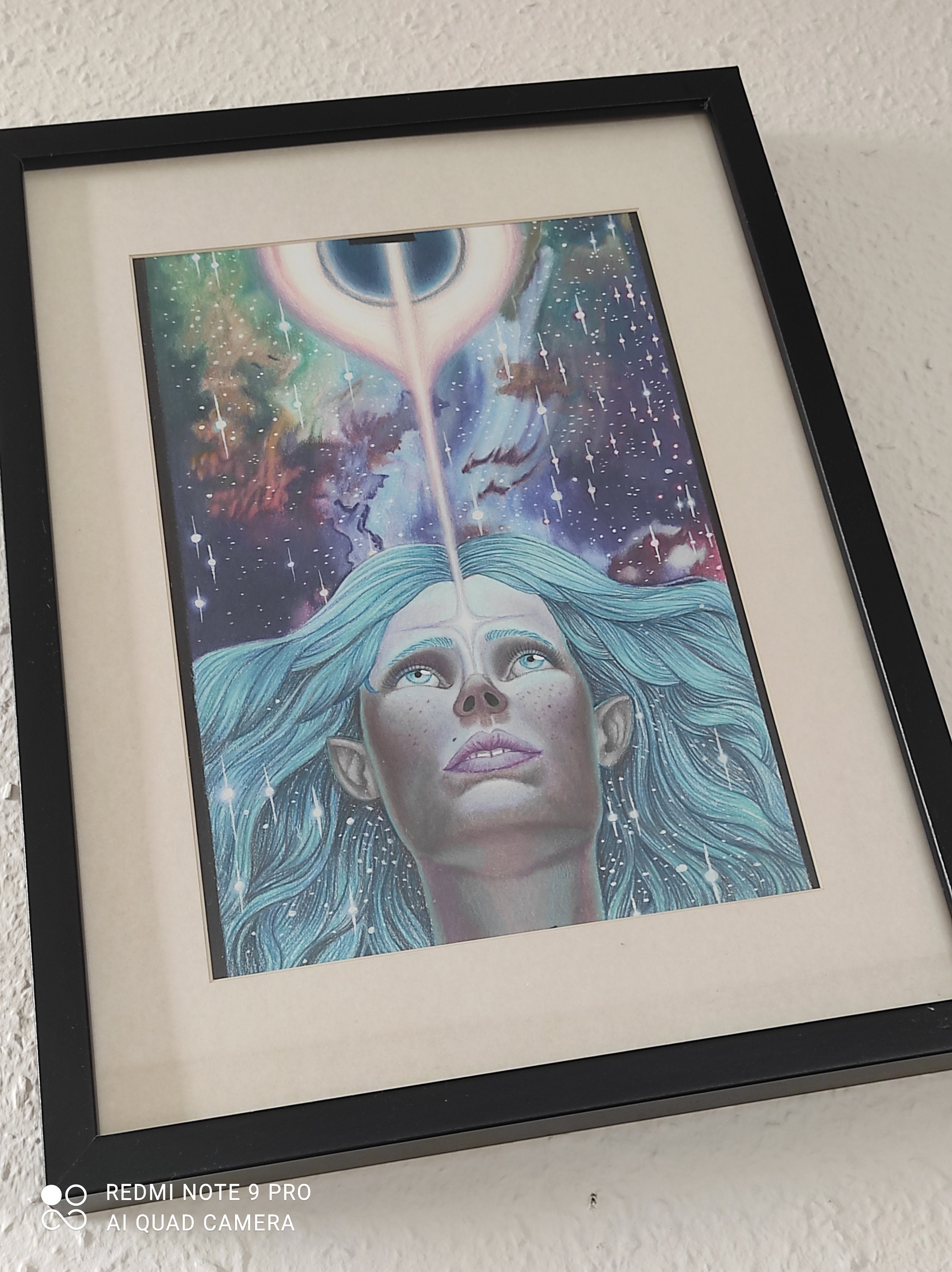 Colored Pencil Fantasy Art - From Sunnyland to Starryverse