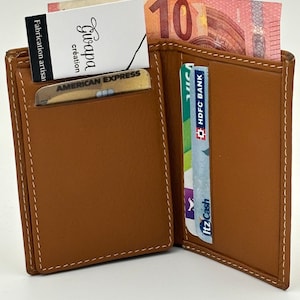 CARTERA DE PIEL GENUINA