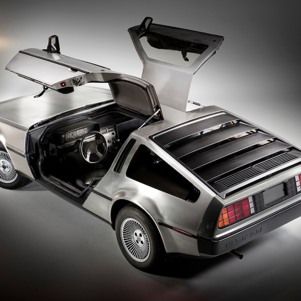 Delorean, Dmc-12, DIGITAL DOWNLOAD, PRINTABLE Photo, Back to the Future, High Resolution, WallArt, Collector's item