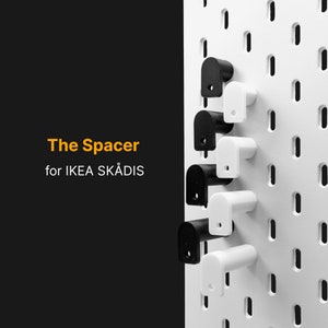 The Spacer - Spacer set for IKEA SKÅDIS pegboard
