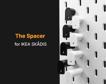 The Spacer - Spacer set for IKEA SKÅDIS pegboard
