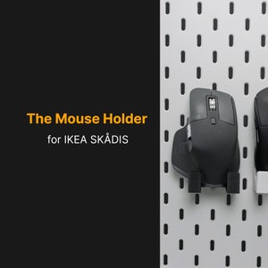 The Mouse Holder - for IKEA SKÅDIS pegboard