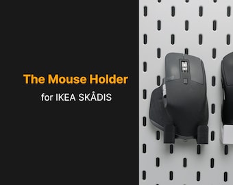 The Mouse Holder - for IKEA SKÅDIS pegboard