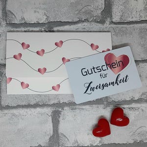 Gutschein/Gutscheinkarte mit Verpackung /Gutscheinkarte aus Aluminium/kreative Gutscheinkarte/Individuelle Gutscheinkarte/personalisiert