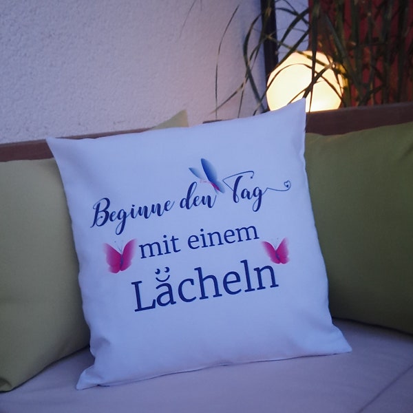 Kissen mit spruch Etsy.de