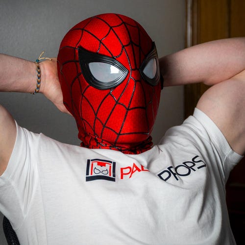 フェイスシェル・スペクタキュラー・スパイダーマン - Etsy 日本