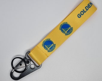 Golden State Warriors Style Basketball Key Ring