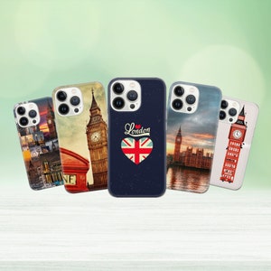 London Big Ben Phone Case Great Britain Cover for iPhone 15 14 13 12 Pro 11 XR for Samsung S23 S22 A8 73 A53 A13 Pixel 8 7 6A