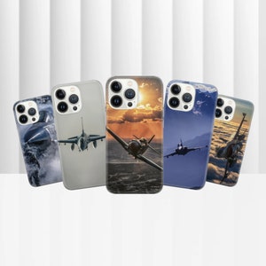 Coque de téléphone d'aviation, housse de vol pilote pour iPhone 15 14 13 12 Pro 11 XR pour Samsung S23 S22 A8 73 A53 A13 Pixel 8 7 6A