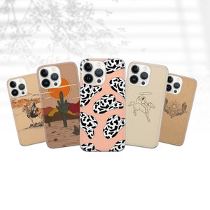 Cowboy Phone Case Western Cover for iPhone 15 14 13 12 Pro 11 XR for Samsung S23 S22 A8 73 A53 A13 Pixel 8 7 6A