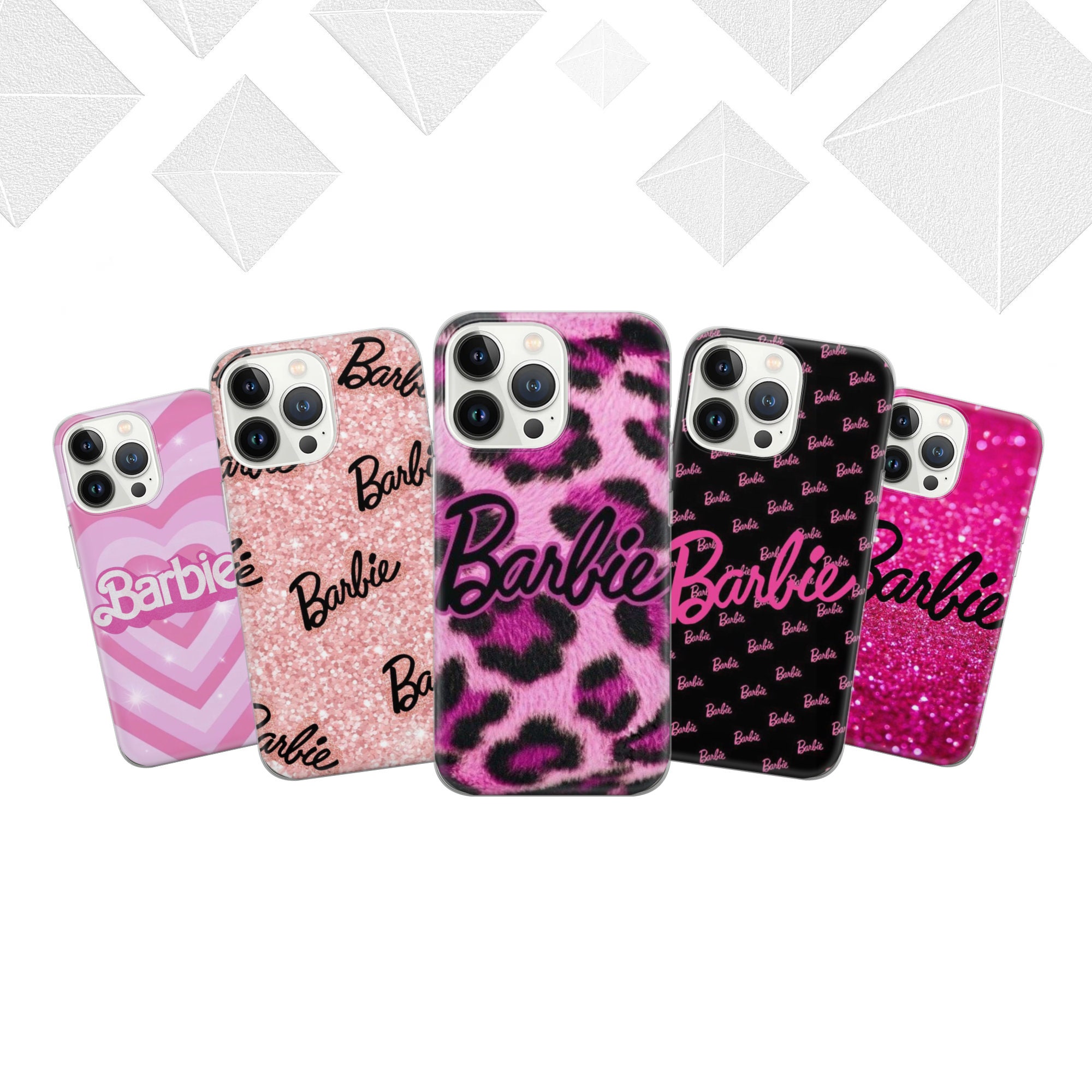 Kawaii Barbie Love Bow Phone Case For Iphone 11 12 13 14 Pro Max Anime –  Scarlett Milan