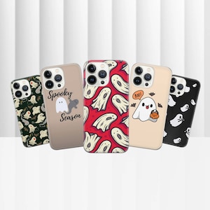 Spooky Vibes Phone Case Creepy Cover for iPhone 15 14 13 12 Pro 11 XR for Samsung S23 S22 A8 73 A53 A13 Pixel 8 7 6A