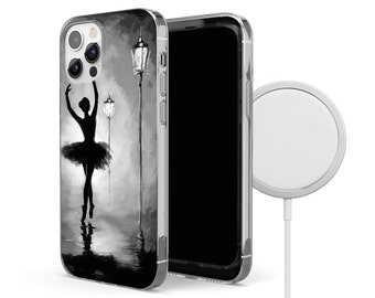 Amazon.com: Jyrgkunlt Graceful Ballet Dancer Phone Case for
