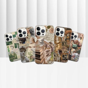 Renaissance Phone Case Mythology Cover for iPhone 15 14 13 12 Pro 11 XR for Samsung S23 S22 A8 73 A53 A13 Pixel 8 7 6A