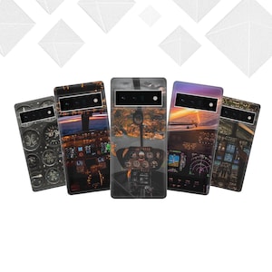 Aviation Phone Case Pilot Flight Cover for iPhone 15 14 13 12 Pro 11 XR for Samsung S23 S22 A8 73 A53 A13 Pixel 8 7 6A