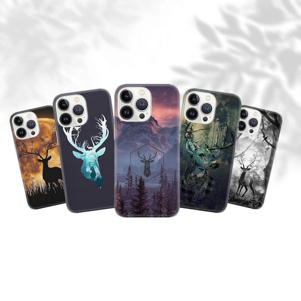 Deer Phone Case Deer Hunter Cover for iPhone 15 14 13 12 Pro 11 XR for Samsung S23 S22 A8 73 A53 A13 Pixel 8 7 6A