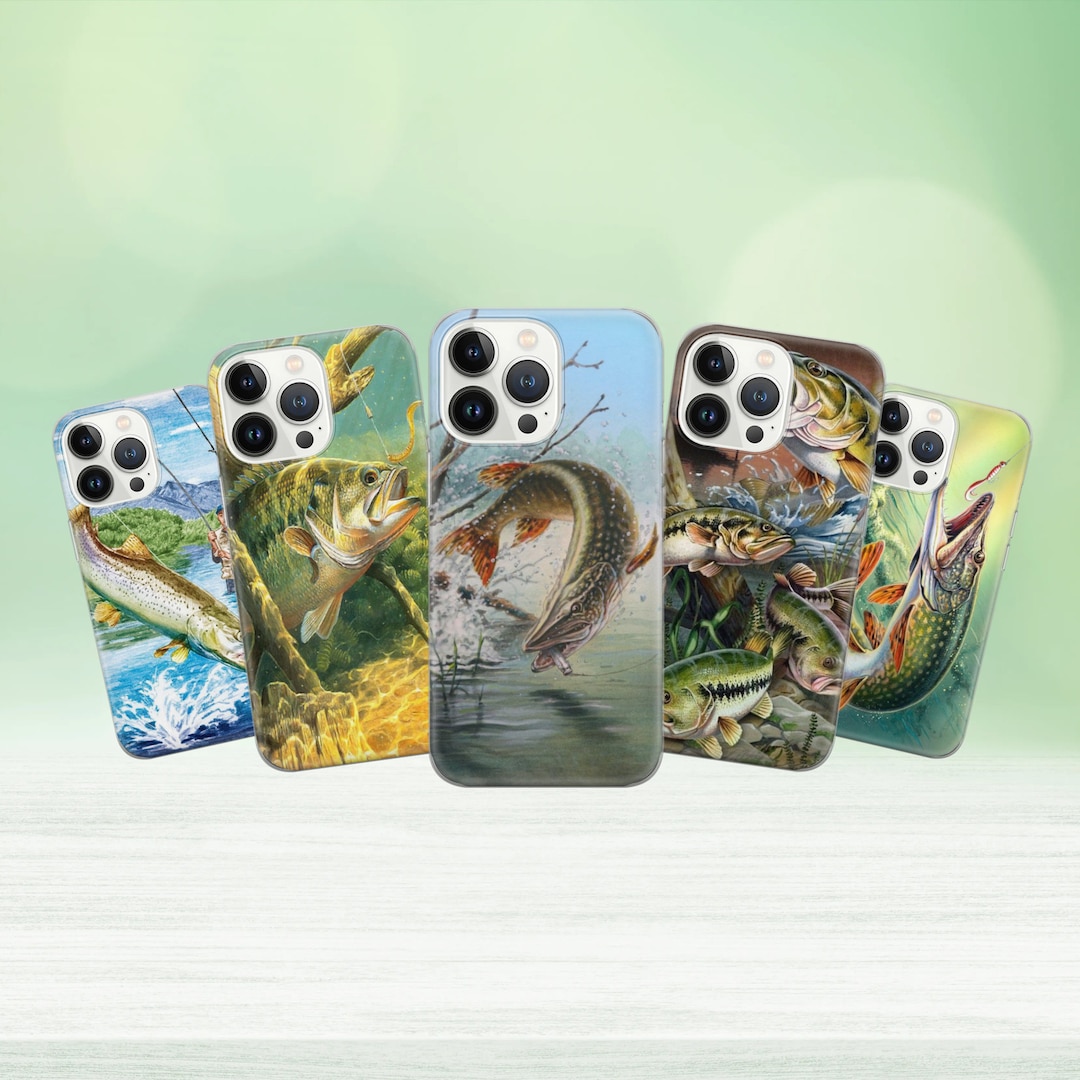 Fishing Phone Case Fisherman Cover for iPhone 14 13 12 Pro 11 Etsy