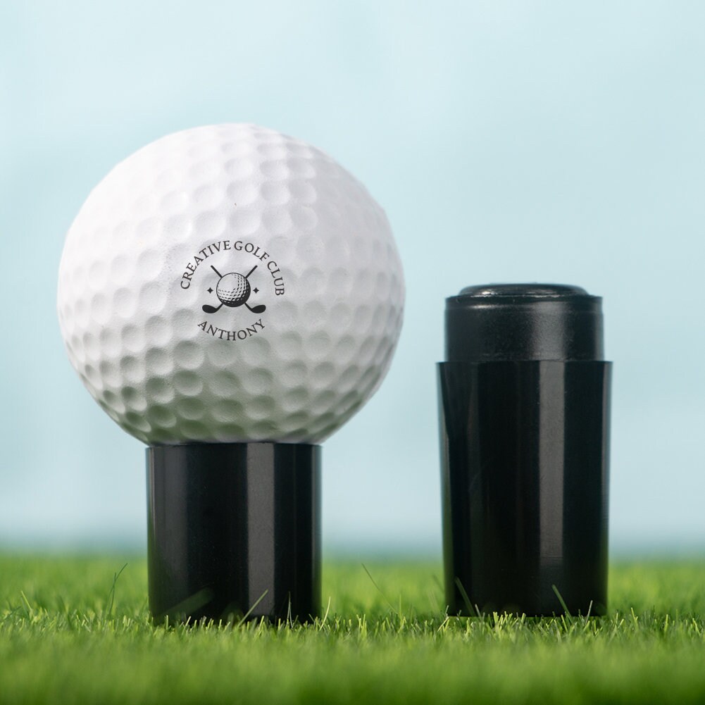 Personalized Golf Ball Stamp Custom Plastic Material Golf Etsy