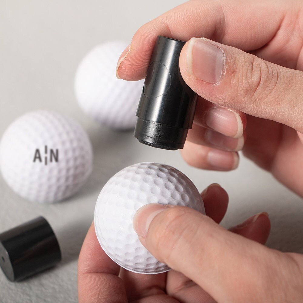 Custom Golf Ball Stampplastic Material personalized Golf Etsy