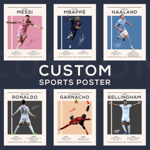 Alejandro Garnacho Poster, Alejandro Garnacho Print, Manchester United, Football Gift, Sports Poster, Football Player Poster, Soccer Art
