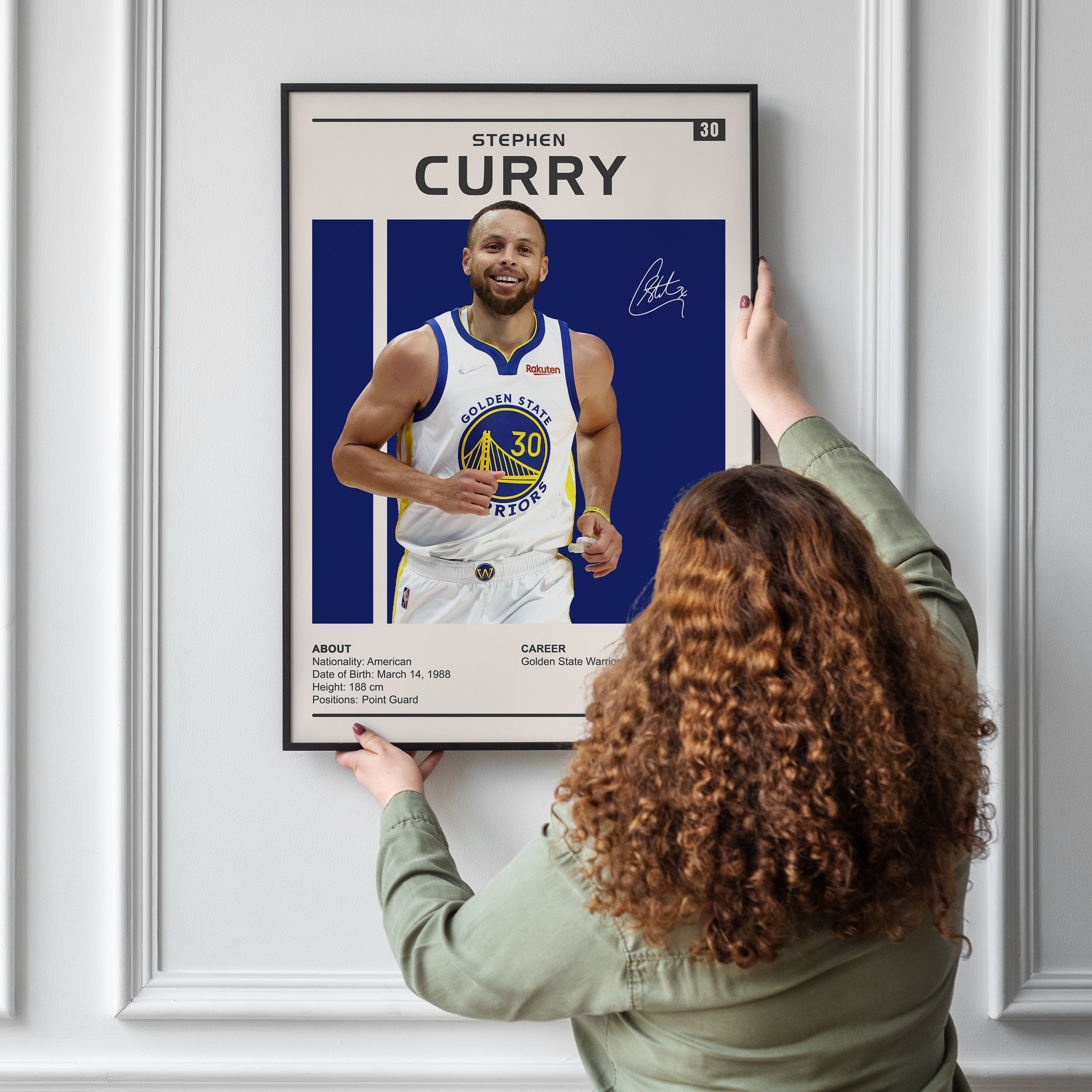 Stephen Curry Poster | Stephen Curry Print, Golden State Warriors