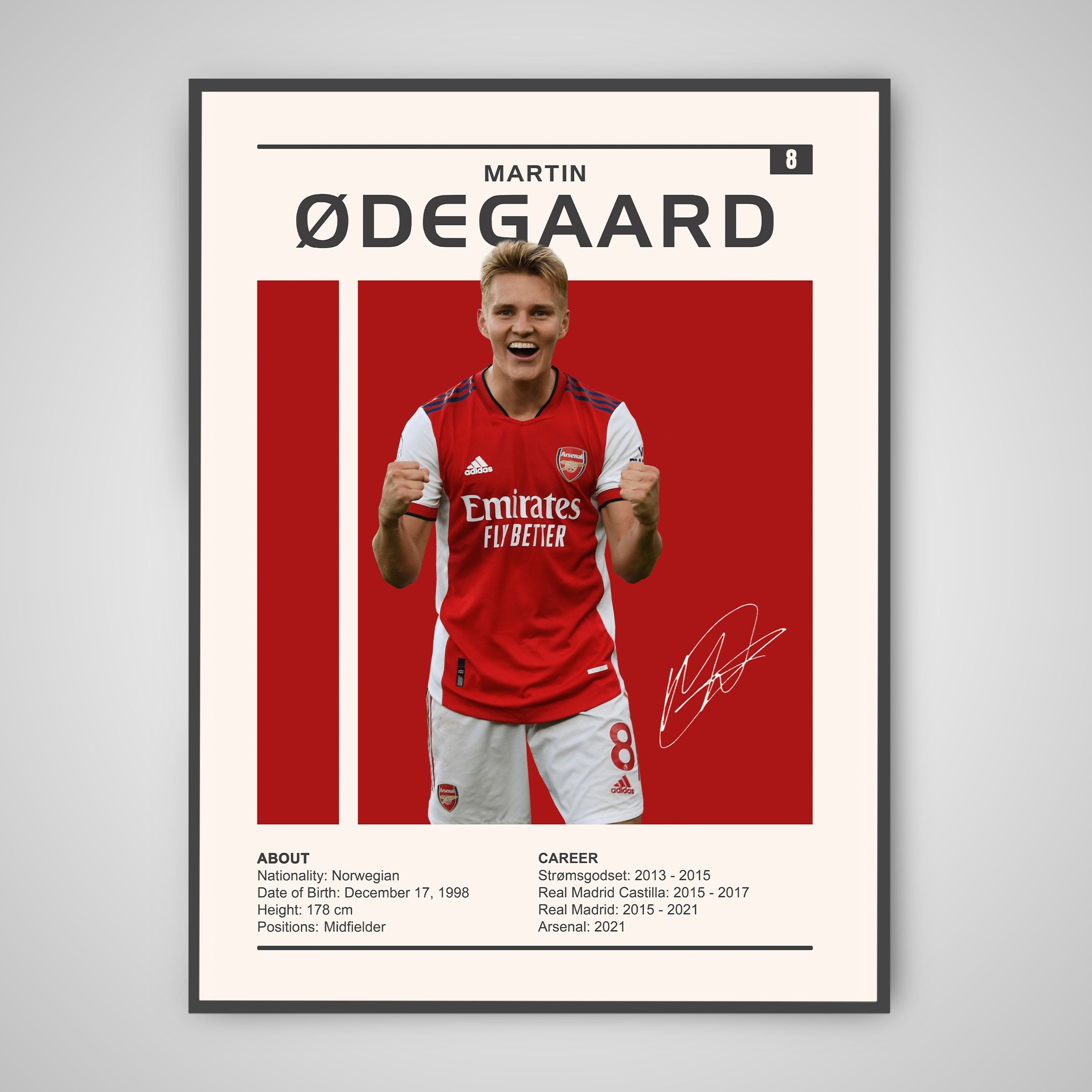 Martin Odegaard, Nouveau Canon De Beauté D'Arsenal - Foto 9