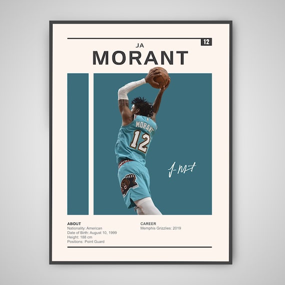 ジャ・モラント ポスター | ジャ・モラント プリント、NBA ポスター