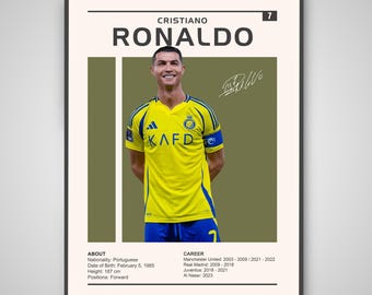 クリスティアーノ・ロナウド - 4Kポスター - Etsy 日本
