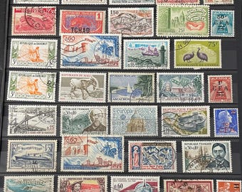 Stamps of France and its colonies, 1960 to 1980