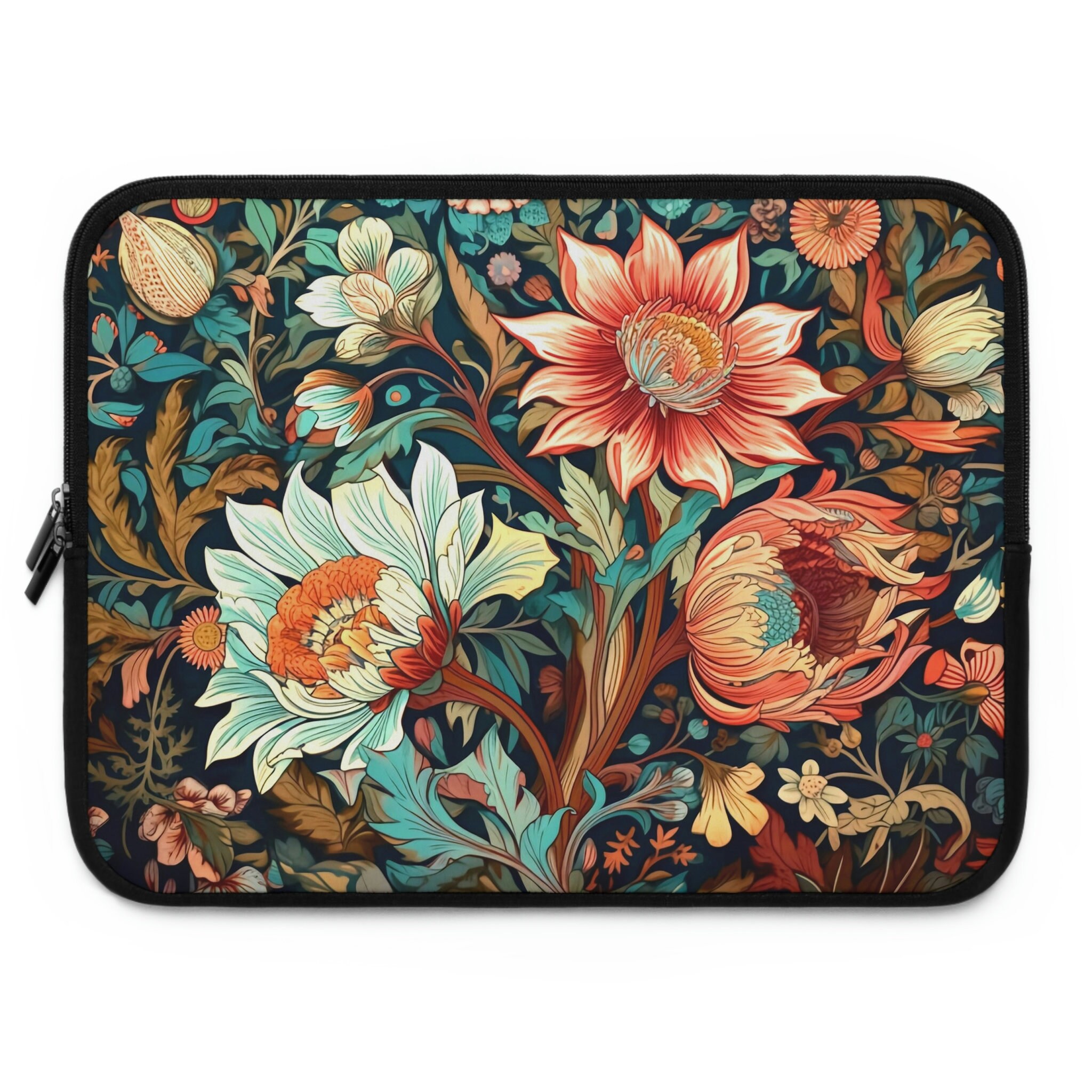 Floral Nights Laptop Sleeve– Talking Out Of Turn