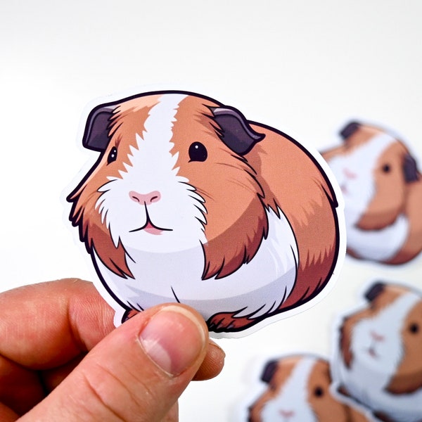 Kawaii guinea pig sticker