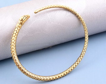 Snake bracelet ,Gold bracelet Snake, Snake Bracelet,gift for her, Handmade Bracelet, New Design bracelet,Unique bracelet,New year Bracelet,