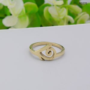 Eye of Horus Ring, Gold Protection Ring, Ancient Egyptian Symbol, Spiritual Minimalist Ring, Handmade Egyptian Ring, Spiritual Person Gift