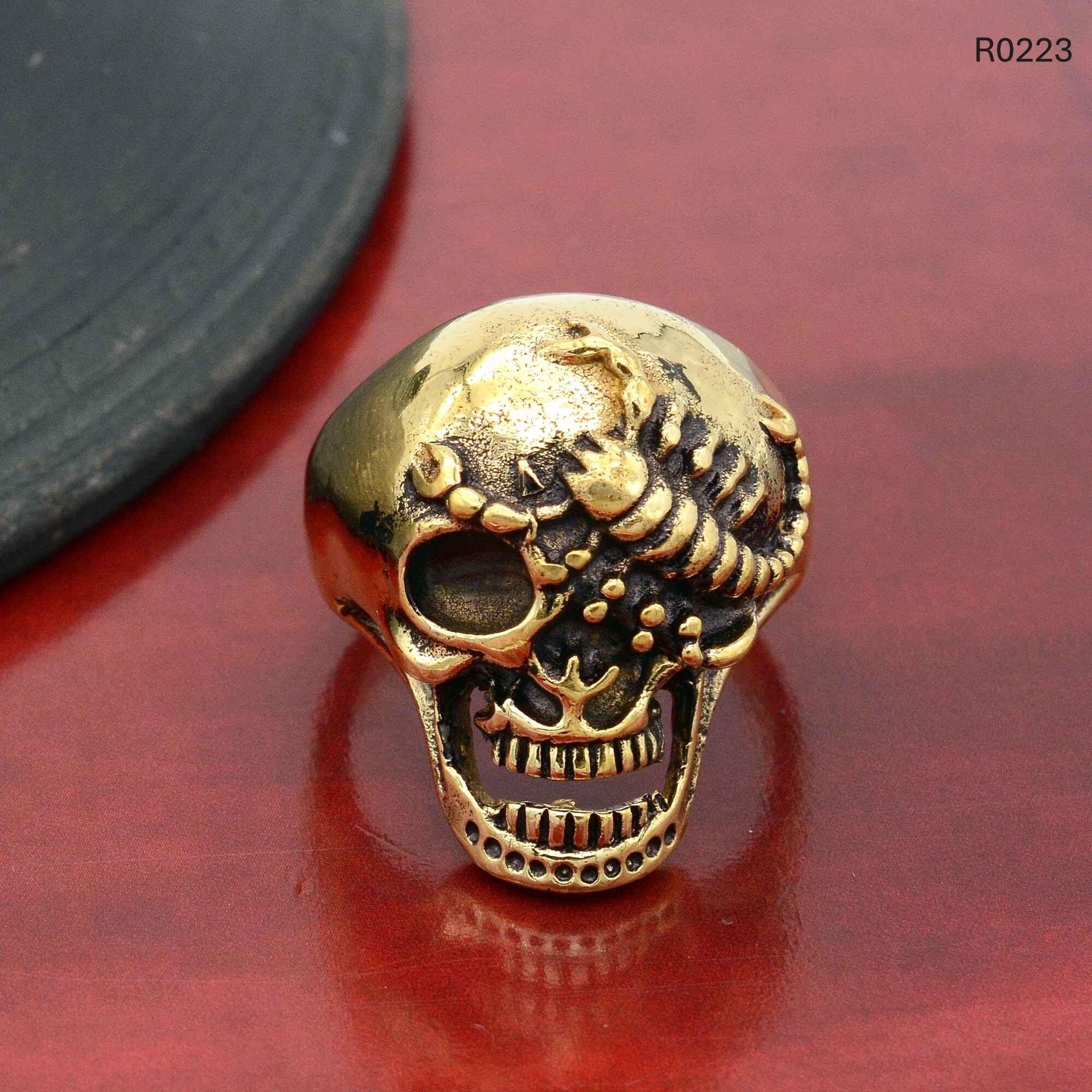 Devil Skull RING 真鍮 Devil Skull RING 真鍮