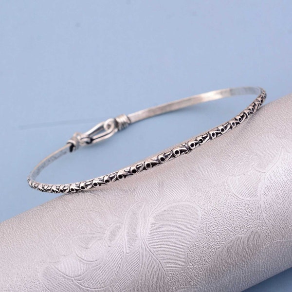 Cute Silver Minimalist Bracelet, Handmade Bracelet, Dainty bracelet, Lovely bracelets for women, Bridal Jewelry,Wish Friendship gift for her