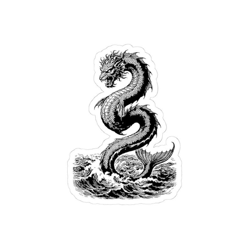 Forneus Sticker, Ars Goetia Demon, Lesser Key of Solomon, Original Engraving Art, Occult Dark Academia Vinyl Decal 3"x3" image 4