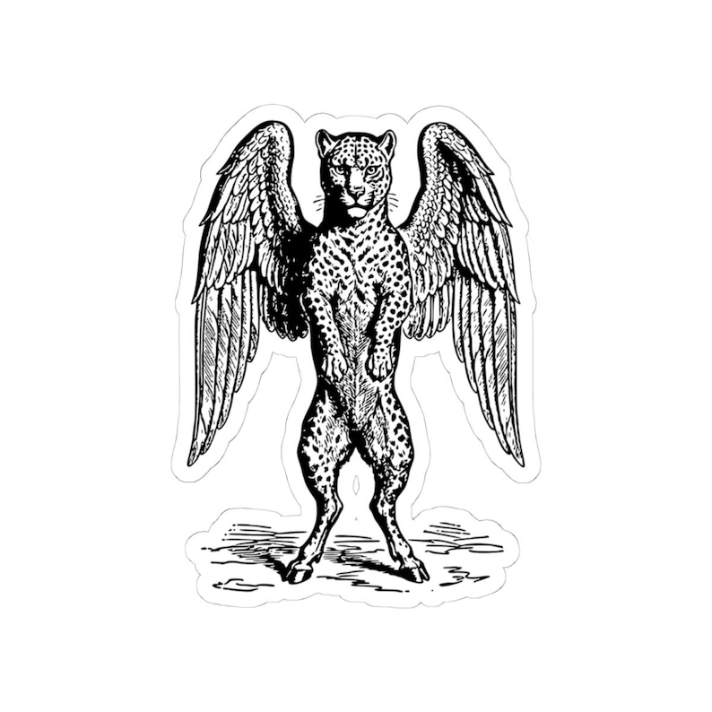 Sitri Sticker, Ars Goetia Demon, Lesser Key of Solomon, Original Engraving Art, Occult Dark Academia Vinyl Decal 3"x3" image 4