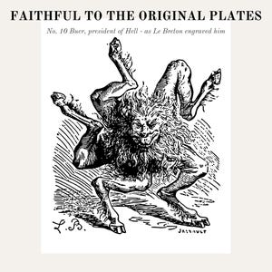 36 Goetia Demon Plates, Dictionnaire Infernal 1863, Printable Occult Wall Art, Demonology SVG JPG, Le Breton Engravings Digital Download image 3