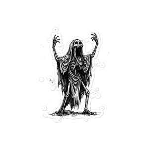 Mot Sticker, Canaanite God of Death, Ugaritic Underworld Deity, Dark Academia, Gothic Vinyl Sticker