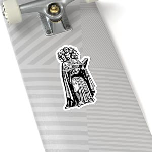 Dantalion Sticker, Ars Goetia Demon, Lesser Key of Solomon, Original Engraving Art, Occult Dark Academia Vinyl Decal 3"x3" image 8