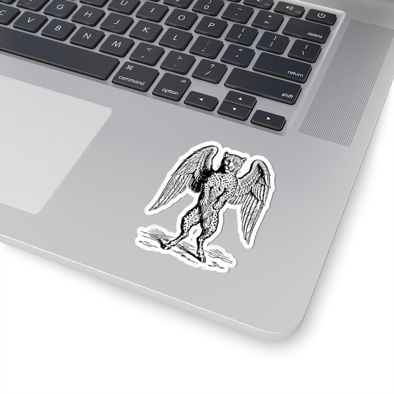 Sitri Sticker, Ars Goetia Demon, Lesser Key of Solomon, Original Engraving Art, Occult Dark Academia Vinyl Decal 3"x3" image 2