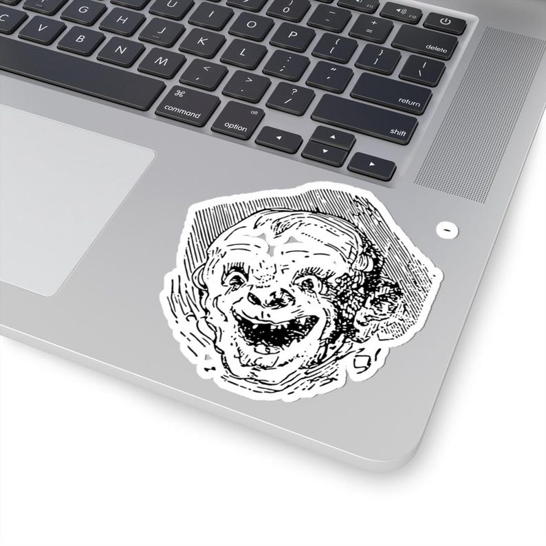 Bifrons Sticker, Ars Goetia Demon, Lesser Key of Solomon, Dictionnaire Infernal Engraving, Occult Dark Academia Vinyl Decal 3"x3" image 5