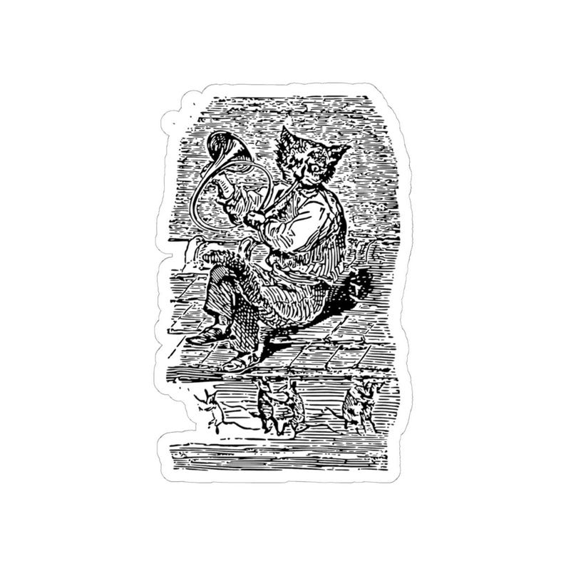 Beleth-klistermärke, Ars Goetia-demonen, Lesser Key of Solomon, Dictionnaire Infernal Gravyr, Occult Dark Academia Vinyldekal 7,5x7,5 cm bild 7