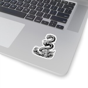 Forneus Sticker, Ars Goetia Demon, Lesser Key of Solomon, Original Engraving Art, Occult Dark Academia Vinyl Decal 3"x3" image 2