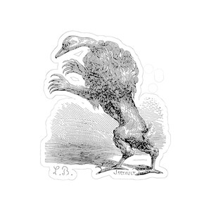 Autocollant Ipos, Démon d'Ars Goetia, Petite Clé de Salomon, Gravure du Dictionnaire Infernal, Autocollant en vinyle Occult Dark Academia 3"x3" image 7