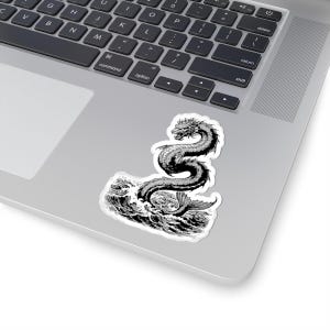 Forneus Sticker, Ars Goetia Demon, Lesser Key of Solomon, Original Engraving Art, Occult Dark Academia Vinyl Decal 3"x3" image 5