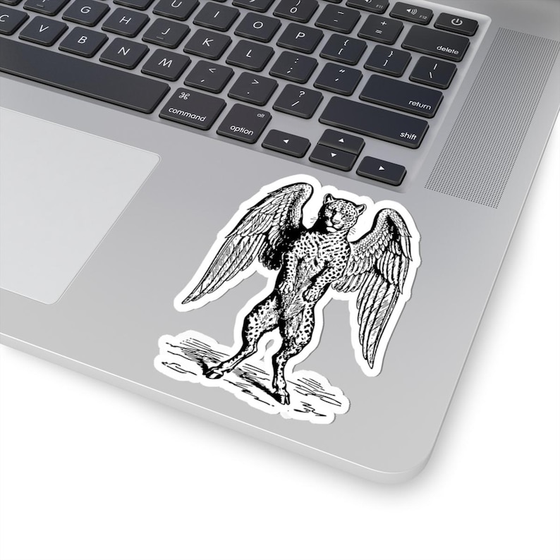 Sitri Sticker, Ars Goetia Demon, Lesser Key of Solomon, Original Engraving Art, Occult Dark Academia Vinyl Decal 3"x3" image 5